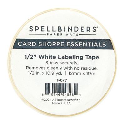 Spellbinders White Labeling Tape