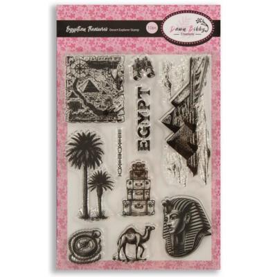 Dawn Bibby Egyptian Treasures Stempel - Explorer