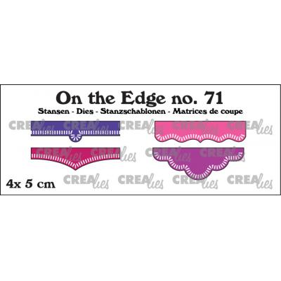 Crealies Cutting Dies - On the Edge Dies No. 71