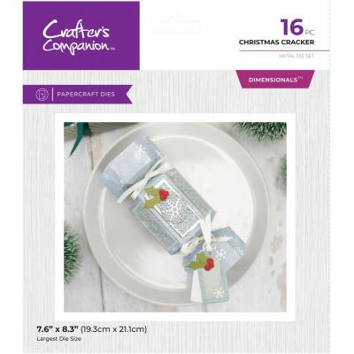 Crafter's Companion Metal Dies - Christmas Cracker Set