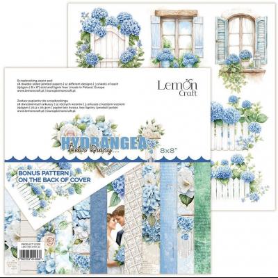 LemonCraft Dear Diary Hydrangea - Paper Pad