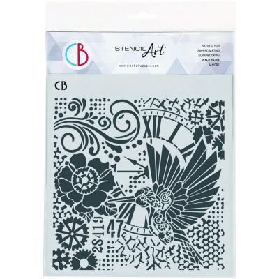 Ciao Bella Esprit de Voyage Stencil - Clockwork Whimsy