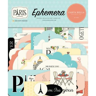 Carta Bella Paris - Ephemera