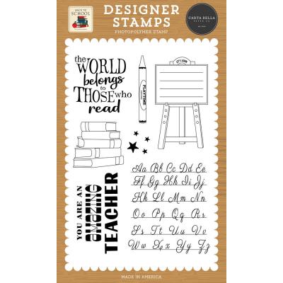 Carta Bella Back To School Stempel - Easel