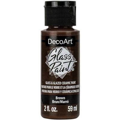 DecoArt Glass Paint - Brown