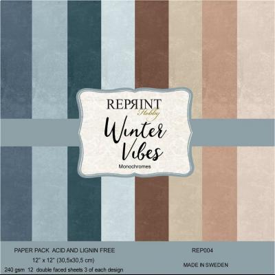 Reprint Winter Vibes - Cardstock