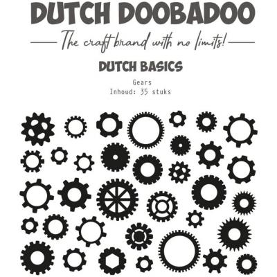 Dutch Doobadoo Die Cuts - Gears