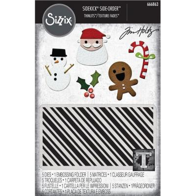 Sizzix Tim Holtz Vault Side Order - Christmas Minis