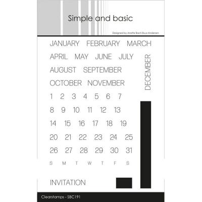 Simple and Basic Stempel - Calender for Everything