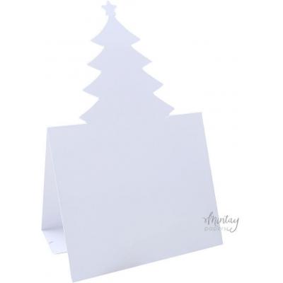 Mintay Papers - Christmas Tree Card Base White