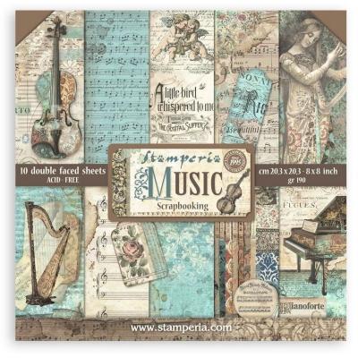 Stamperia Music - Paper Pack