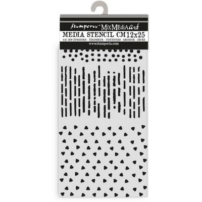 Stamperia Dewdrops Stencil - Patterns