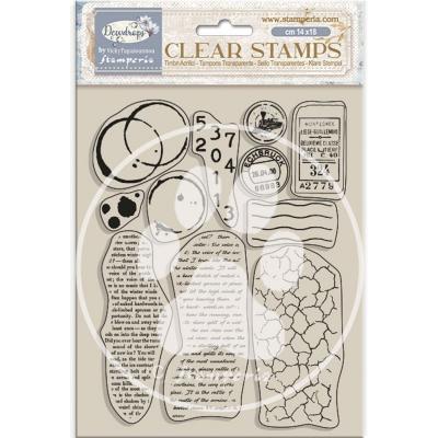 Stamperia Dewdrops Stempel - Mixed Backgrounds