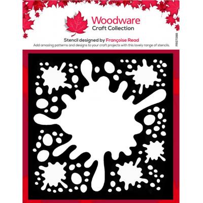 Creative Expressions Woodware Stencil - Splat