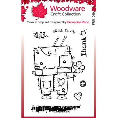 Creative Expressions Woodware Stempel - Thank You Monster