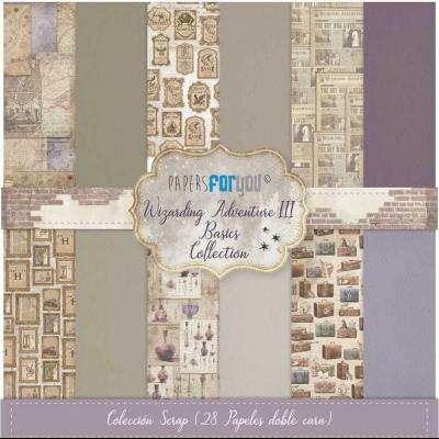 Papers For You Wizarding Adventure III - Basic Midi Scrap Paper Pack