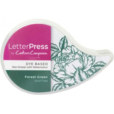 Crafter's Companion LetterPress Inkpad - Green