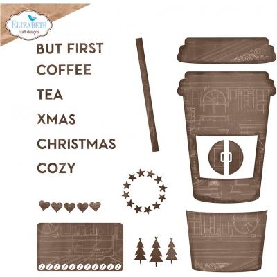 Elizabeth Craft Designs Winter Bliss - Take Away Cup