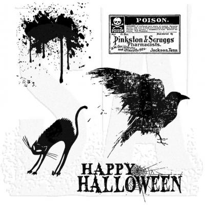 Stampers Anonymous Tim Holtz Stempel - Spooky Stuff