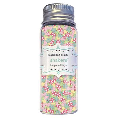 Doodlebug Design Tinsel Time - Happy Holidays Shakers