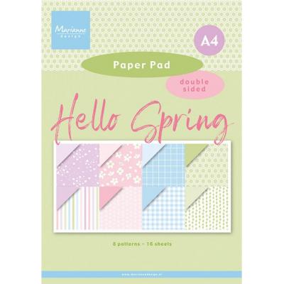 Marianne Design Paper Pad - Hello Spring