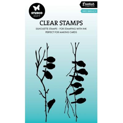 Studio Light Essentials Silhouette Stempel - Bird Branch