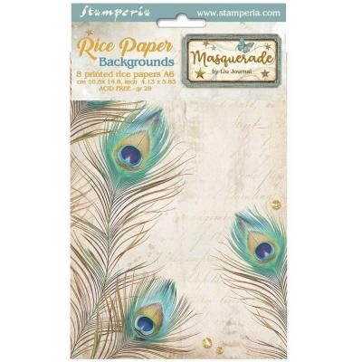 Stamperia Masquerade - Paper Backgrounds