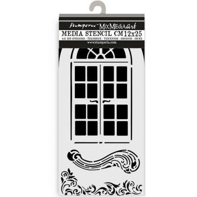 Stamperia Masquerade Thick Stencil  - Window