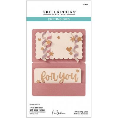 Spellbinders Etched Dies - Treat Yourself Gift Card Holder