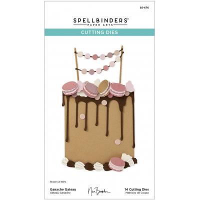 Spellbinders Etched Dies - Ganache Gateau