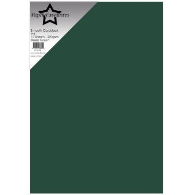 Paper Favourites Smooth Cardstock - Deep Green