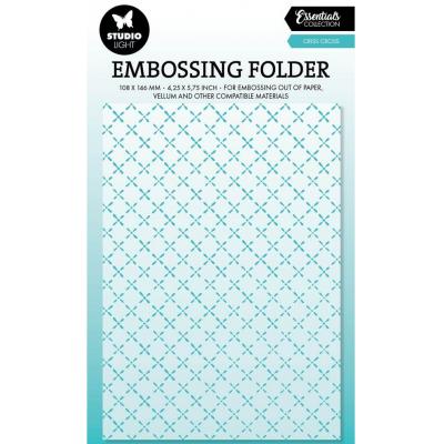 Studio Light Essentials Embossing Folder - Criss Cross