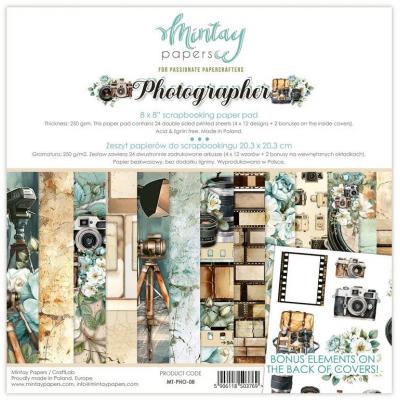 Mintay Papers Photographer - Scrapbooking Paper Set