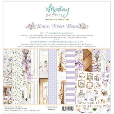 Mintay Papers Home, Sweet Home - Scrapbooking Paper Set