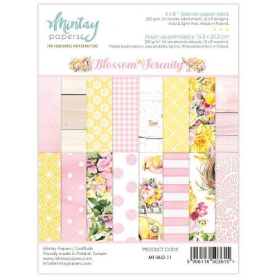 Mintay Papers Blossom Serenity - Add-On Paper Pack