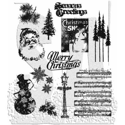 Stampers Anonymous Tim Holtz Stempel - Mini Holidays 2