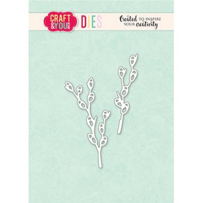 Craft & You Design Cutting Dies - Catkin Twigs