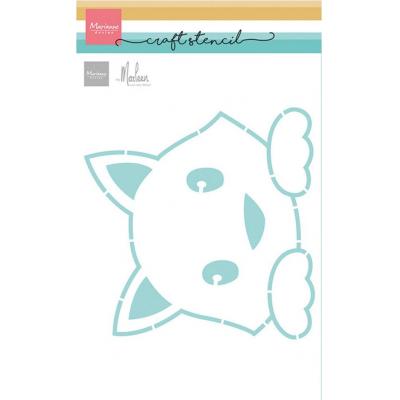 Marianne Design Marleen Craft Stencil - Cat