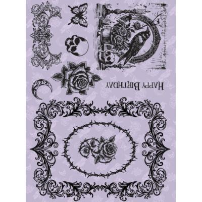 Dawn Bibby Gothic Romance Stempel - Midnight Elegy